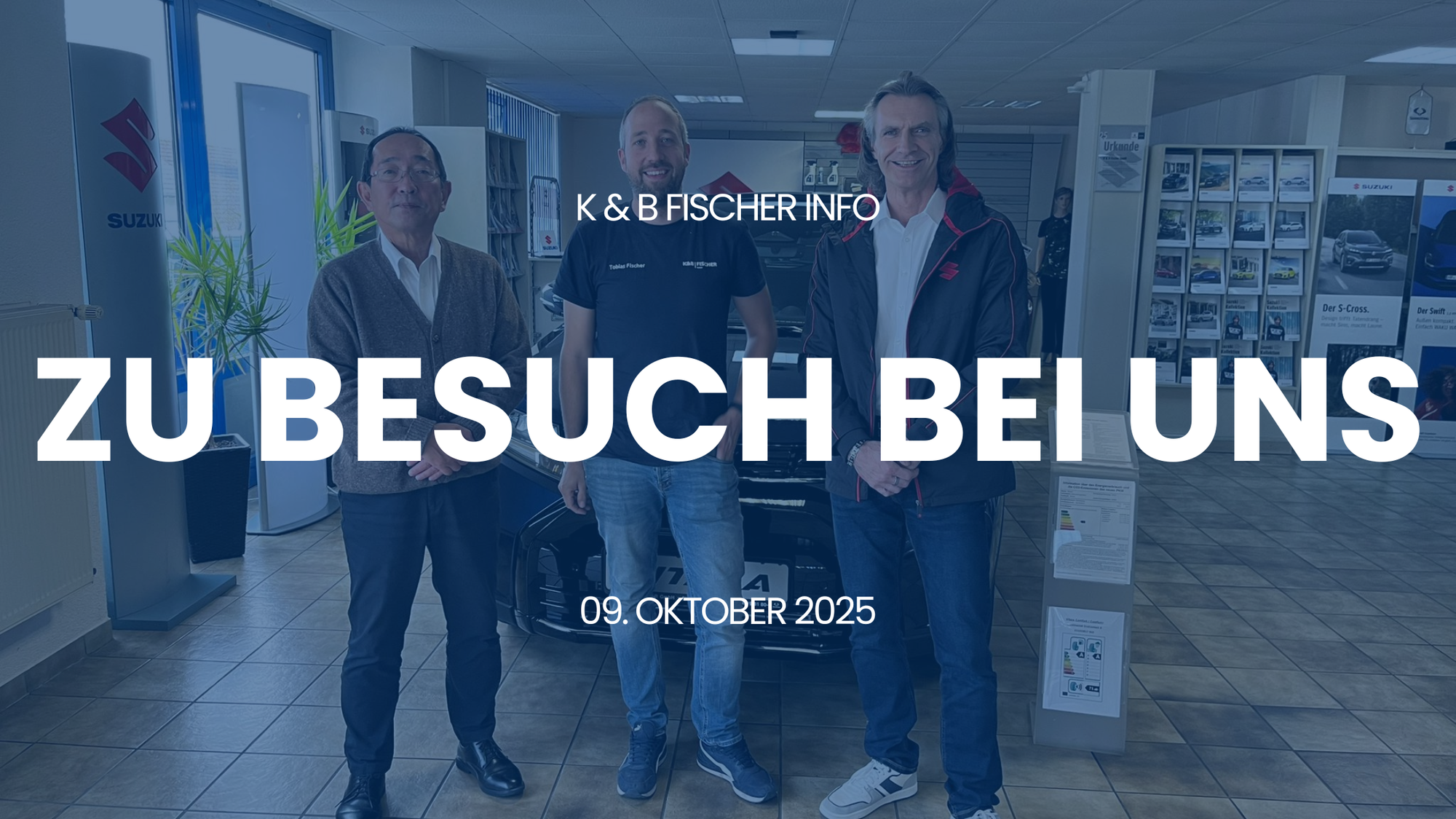 Besuch des Geschäftsführers der Suzuki Deutschland GmbH