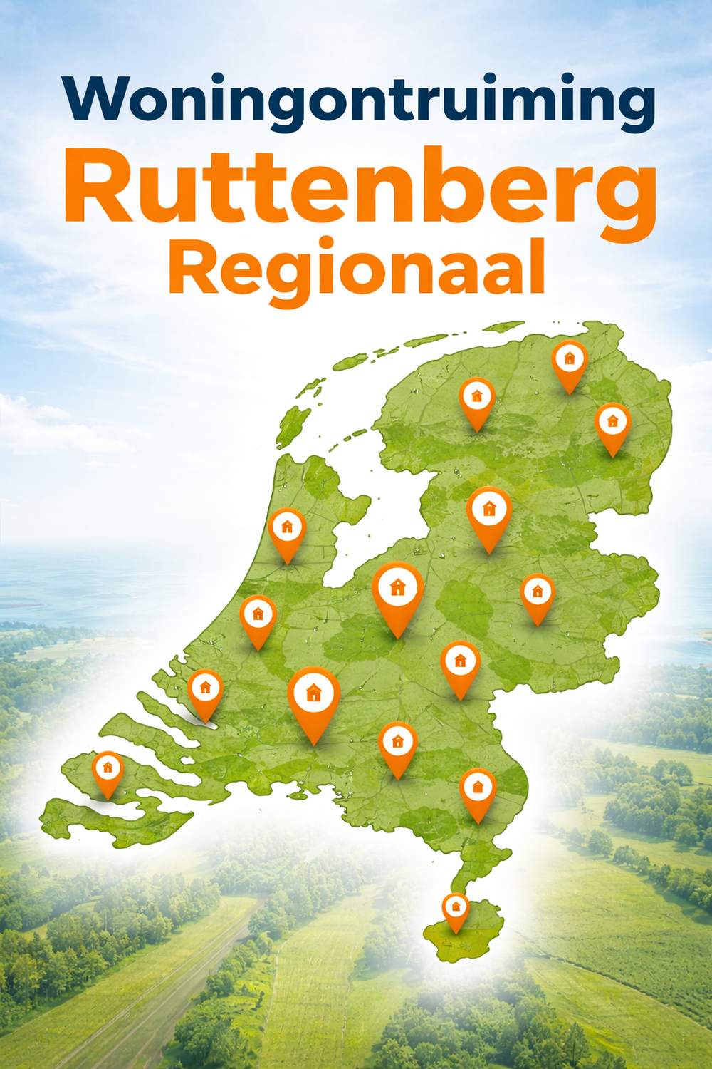 Ruttenberg Ontruimingen regionaal: professionele woningontruiming per regio geregeld
