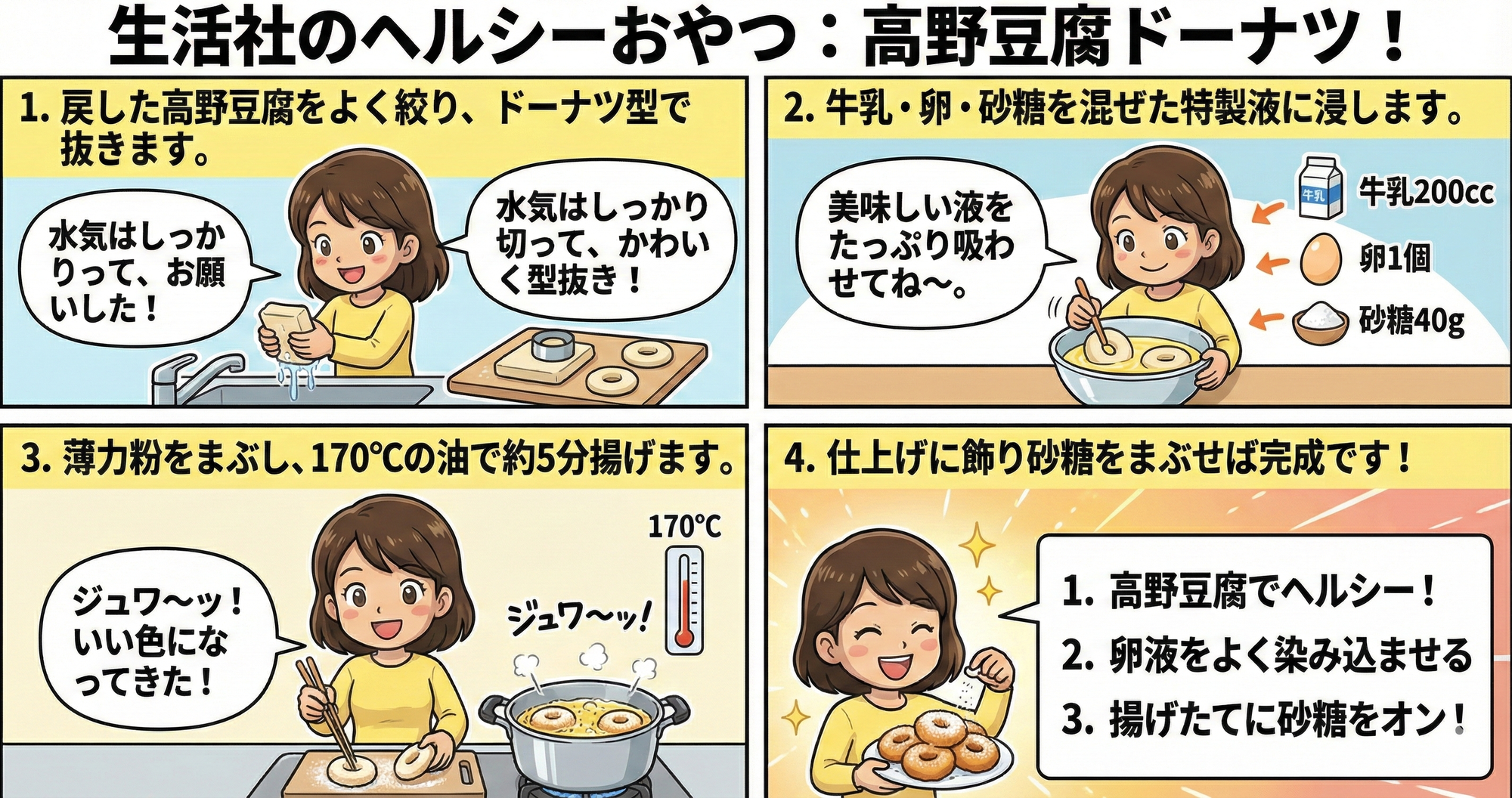 ヘルシードーナツ