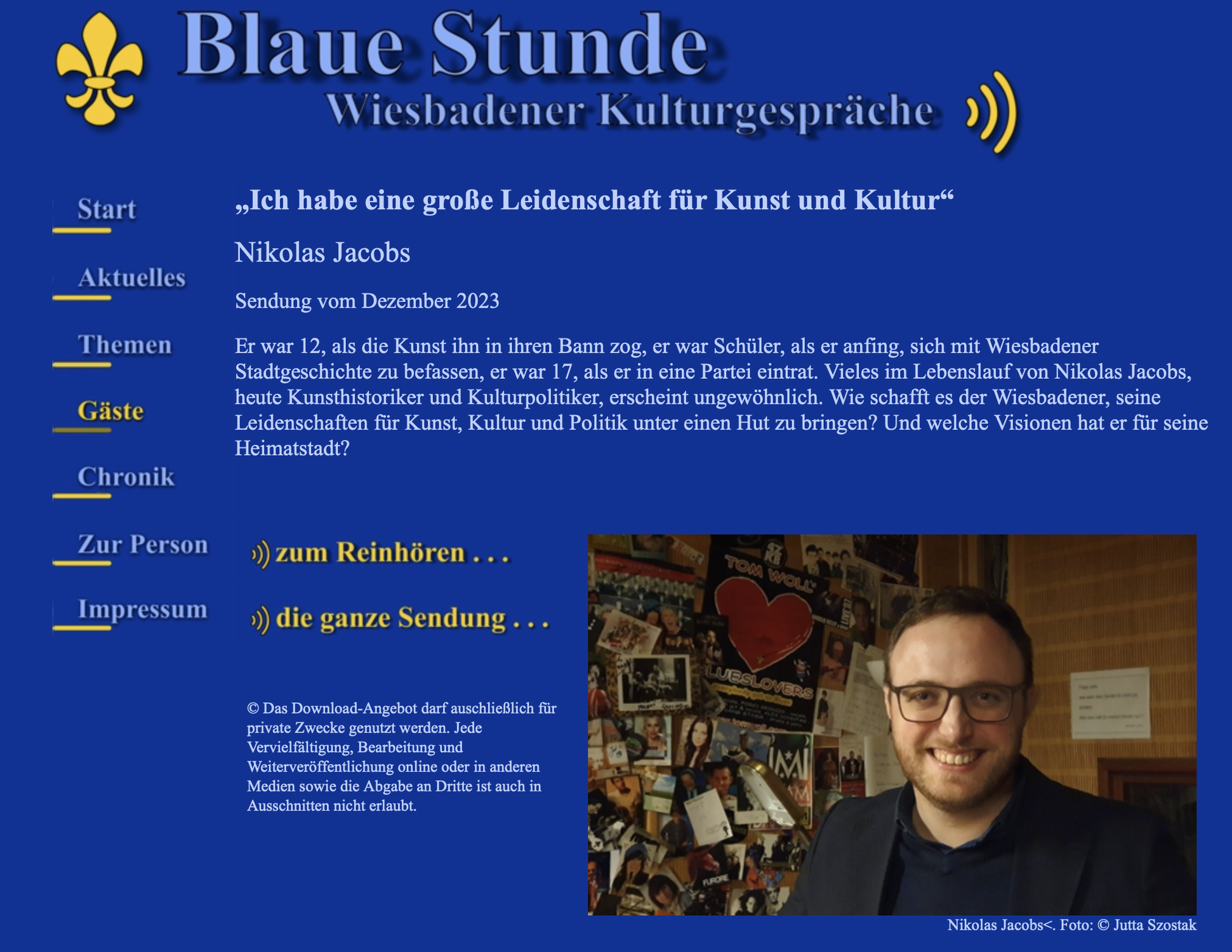 Zu Gast bei Radio Rheinwelle