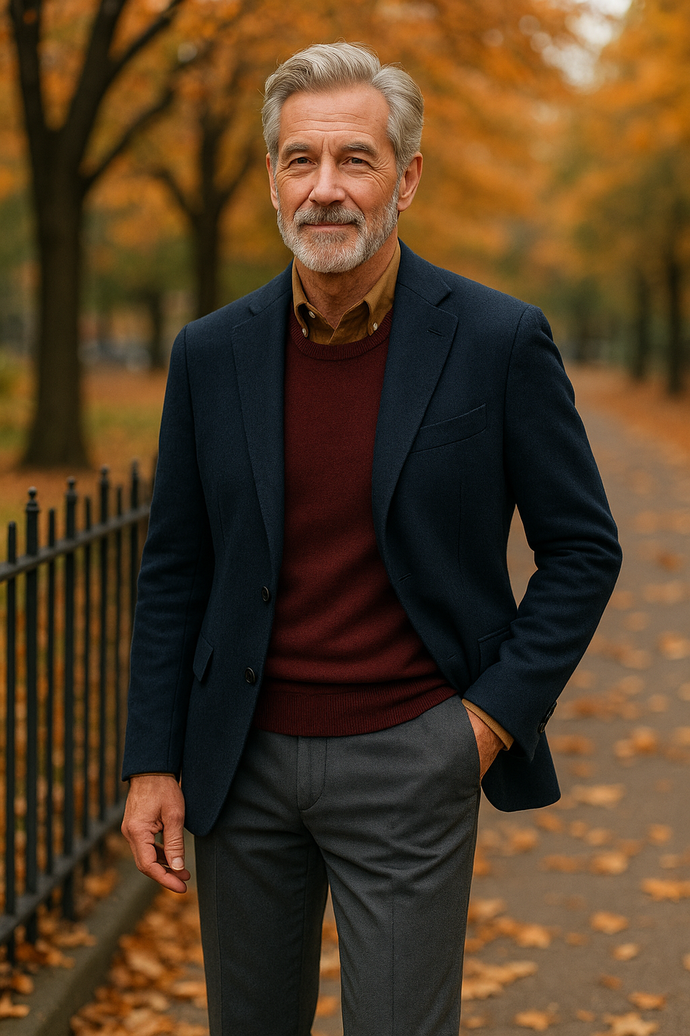 Autumn 2025, when the cool breeze feels pleasant and a quiet confidence begins to take hold.