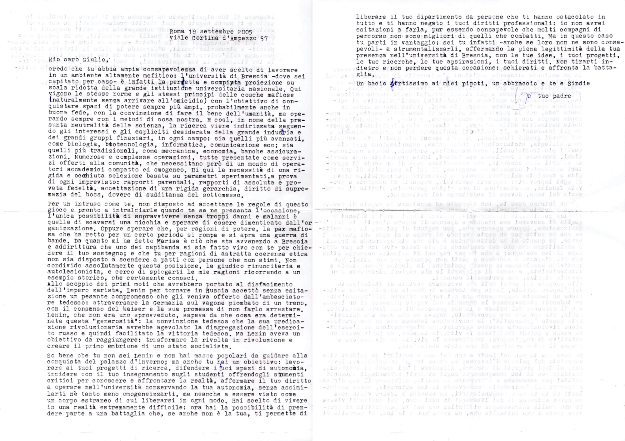 Blog - Giulio Palermo