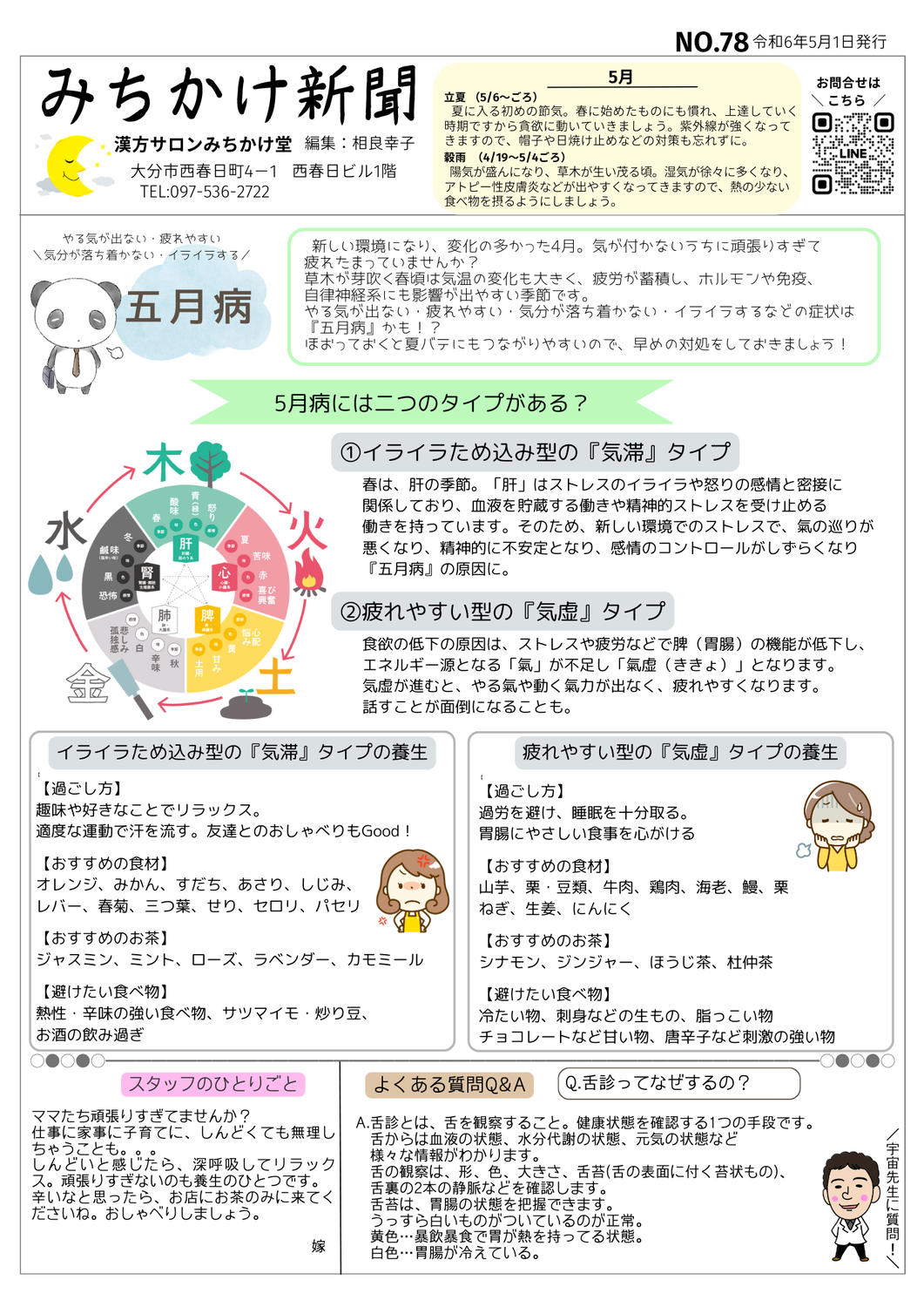 みちかけ新聞　2024年５月号　No.78