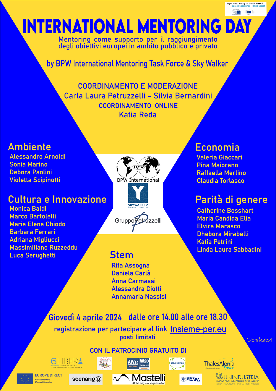 International Mentoring Day - Rome - April 4, 2024
