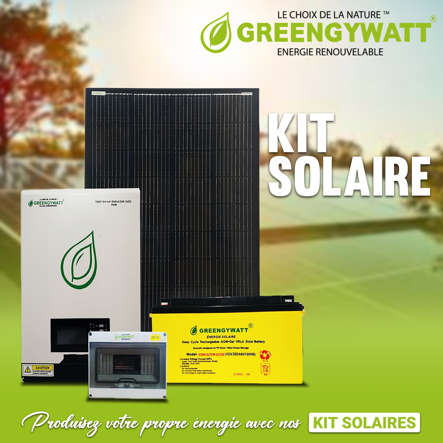 Kits Solaires Complets : Produisez Votre Propre Énergie