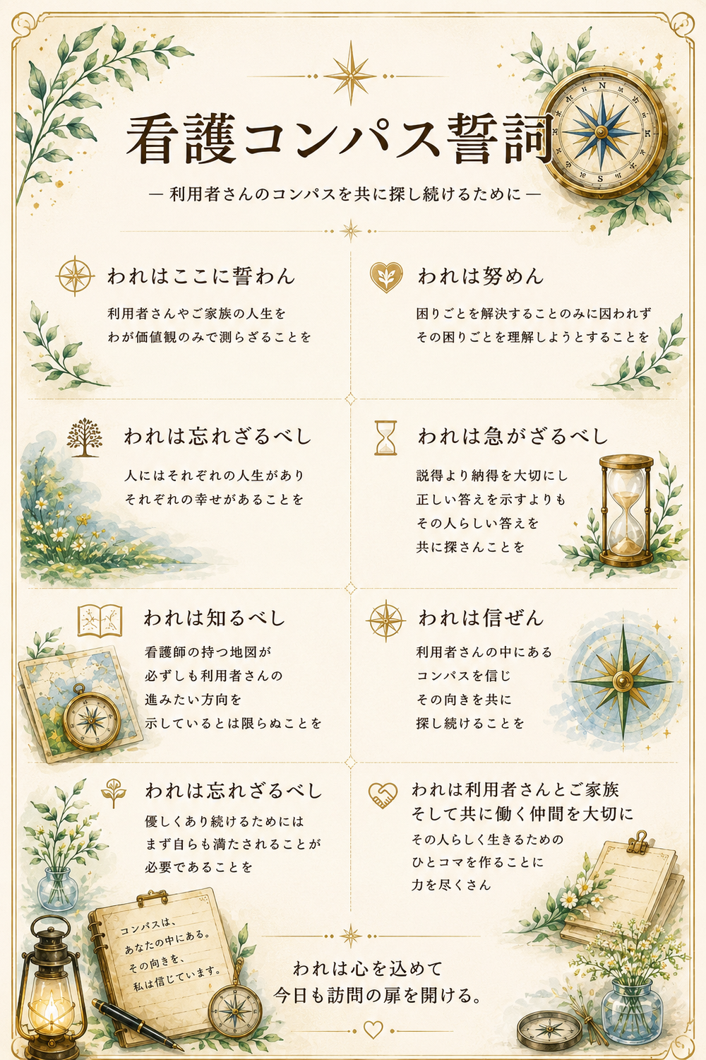 看護コンパス誓詞