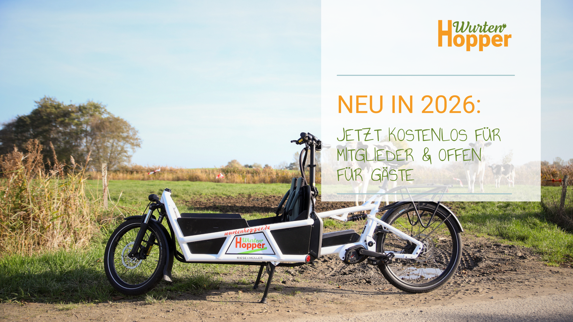 WurtenHopper startet in den Frühling - jetzt kostenlos für Mitglieder & offen für Gäste!