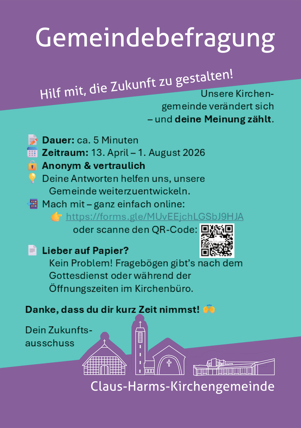 Gemeindebefragung – Gestalten Sie die Zukunft mit!
