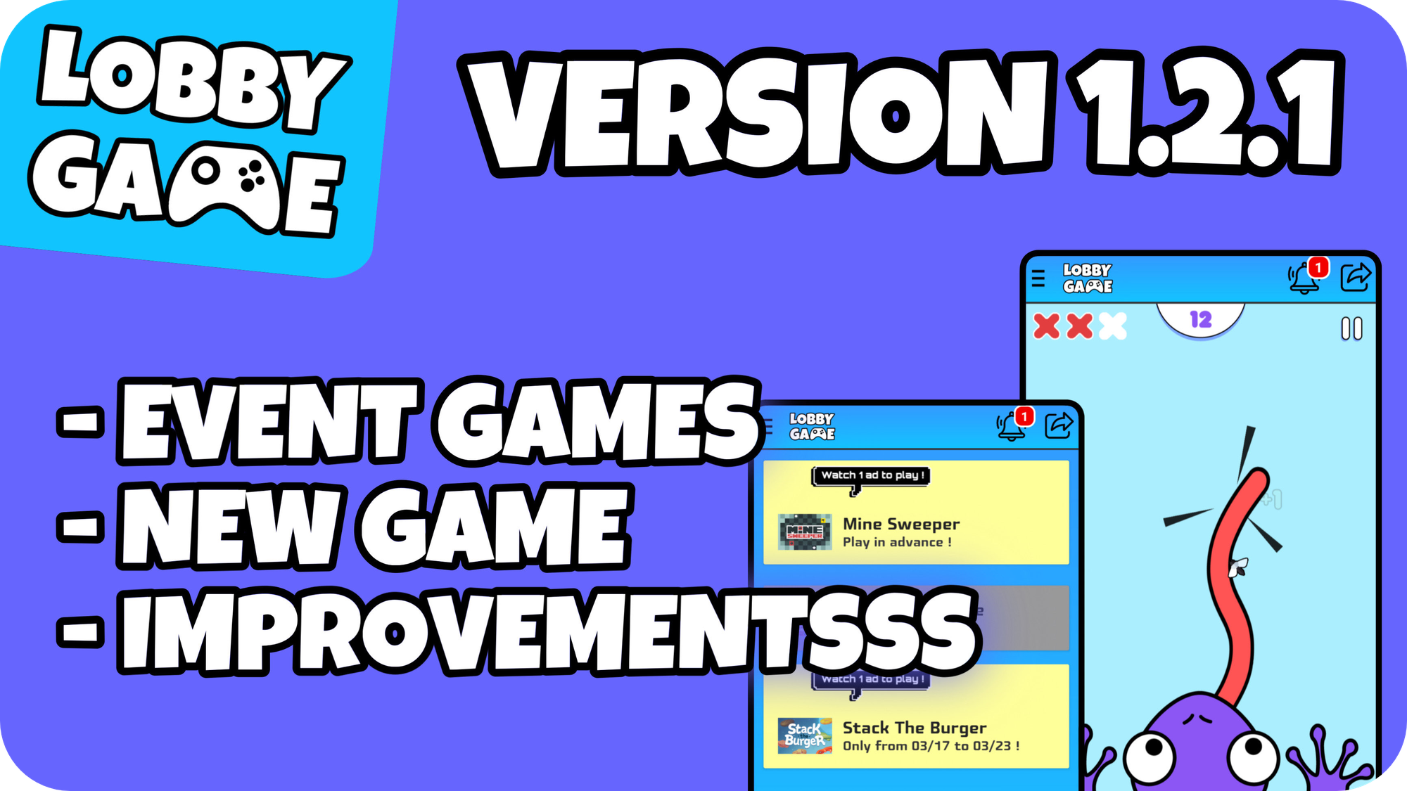 Lobby Game 1.2.1 Patch Notes (EN)