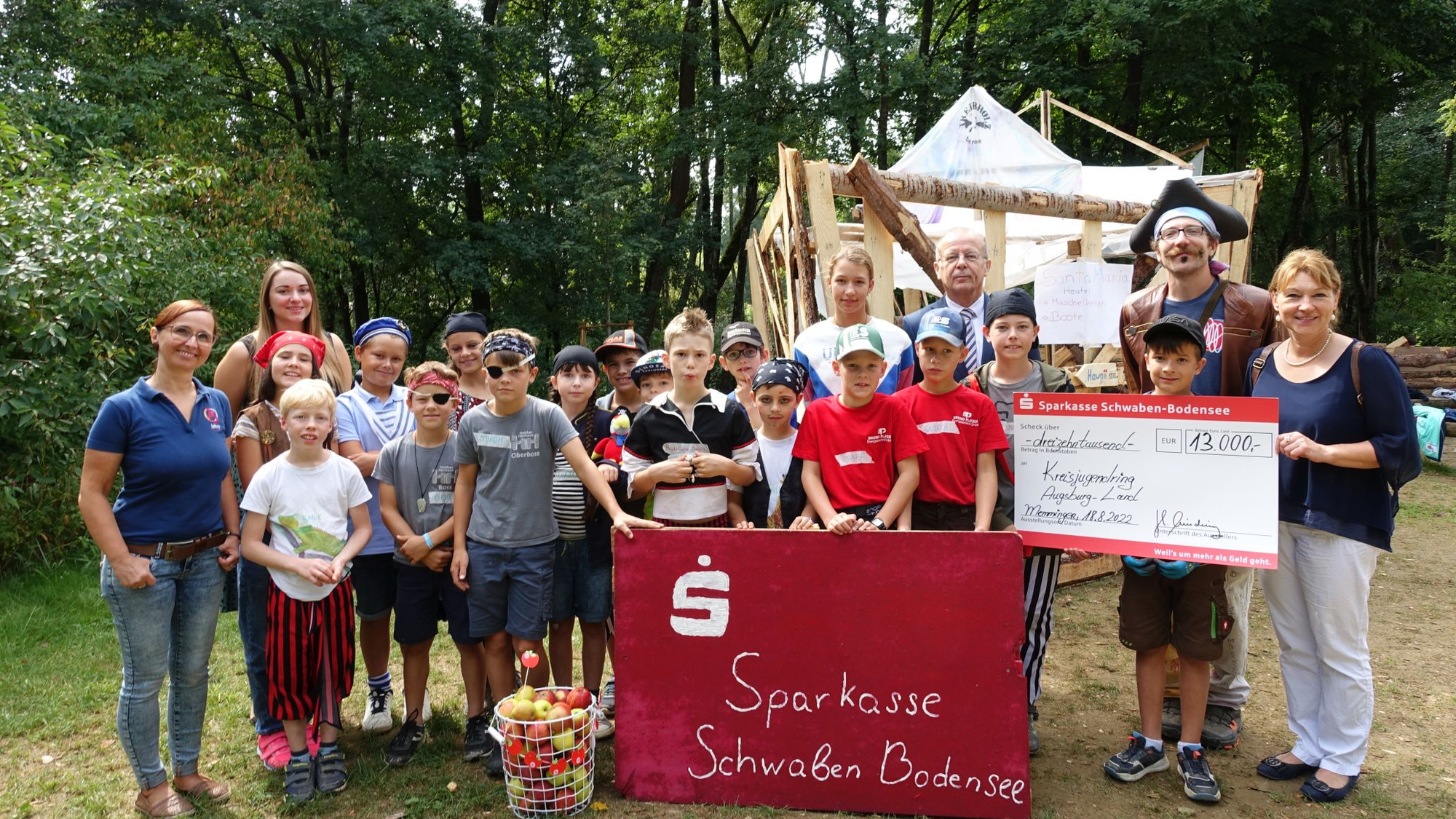 Sparkasse Schwaben-Bodensee unterstützt Kreisjugendring Augsburg-Land