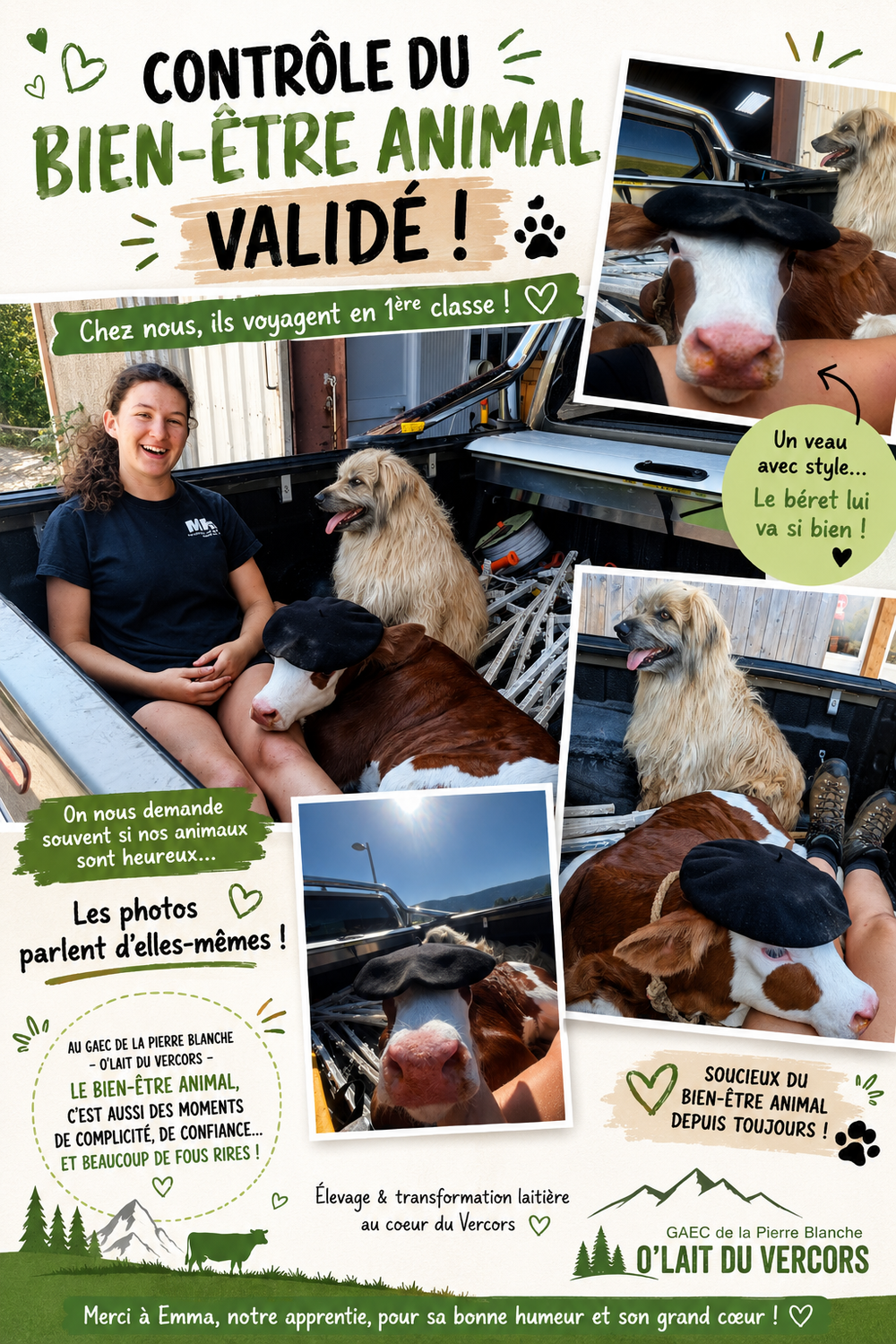 Bien-être animal : validé !