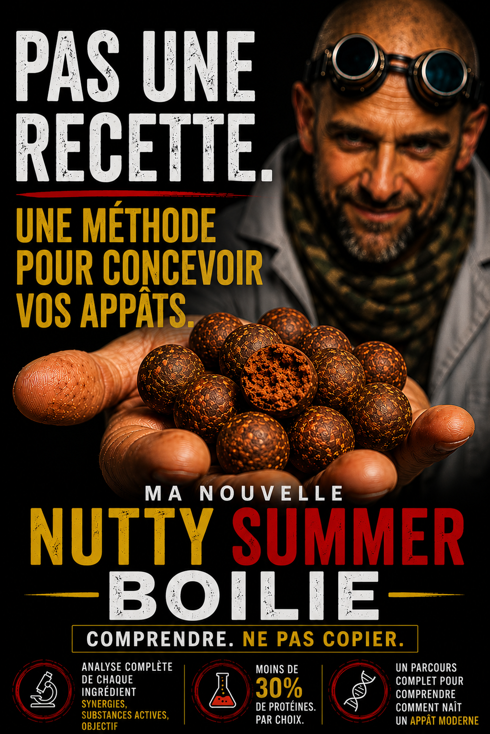 Recette de Bouillettes Nutty d'Été Expliquée : Concevoir un Appât Moderne pour la Carpe