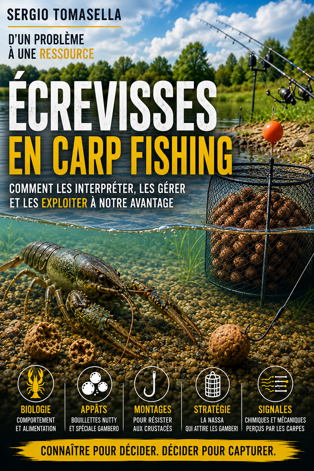 L’écrevisse en carpe au coup : comprendre son rôle pour capturer les grosses carpes