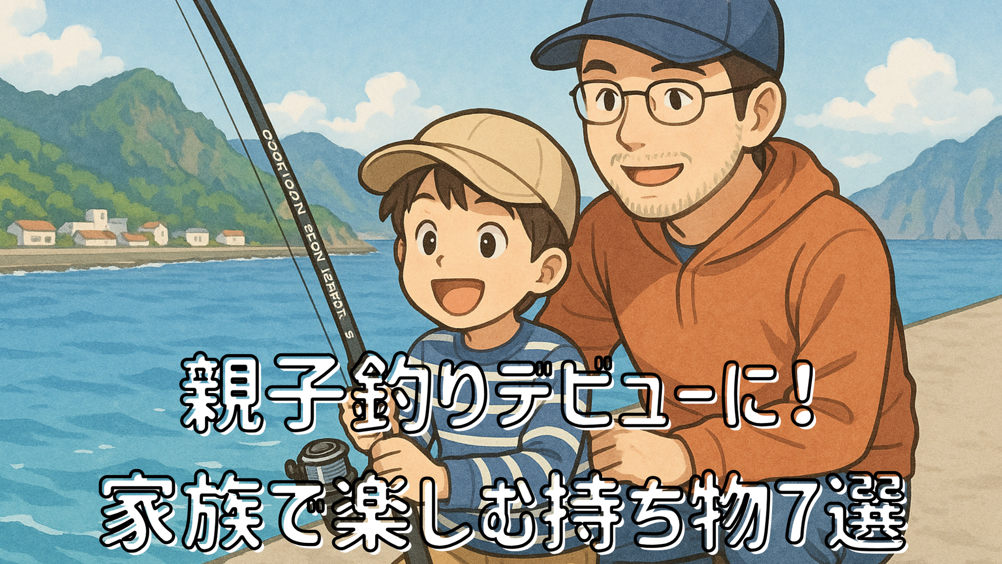 【親子釣りデビューに最適】ファミリーで楽しむ釣りの持ち物7選｜安全・快適グッズまとめ