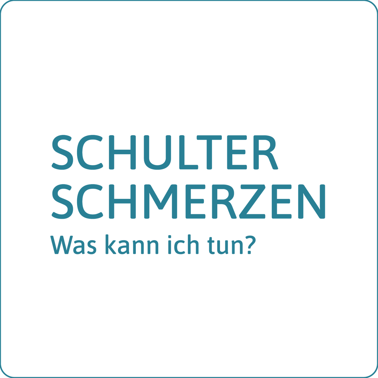 DIE SCHULTER