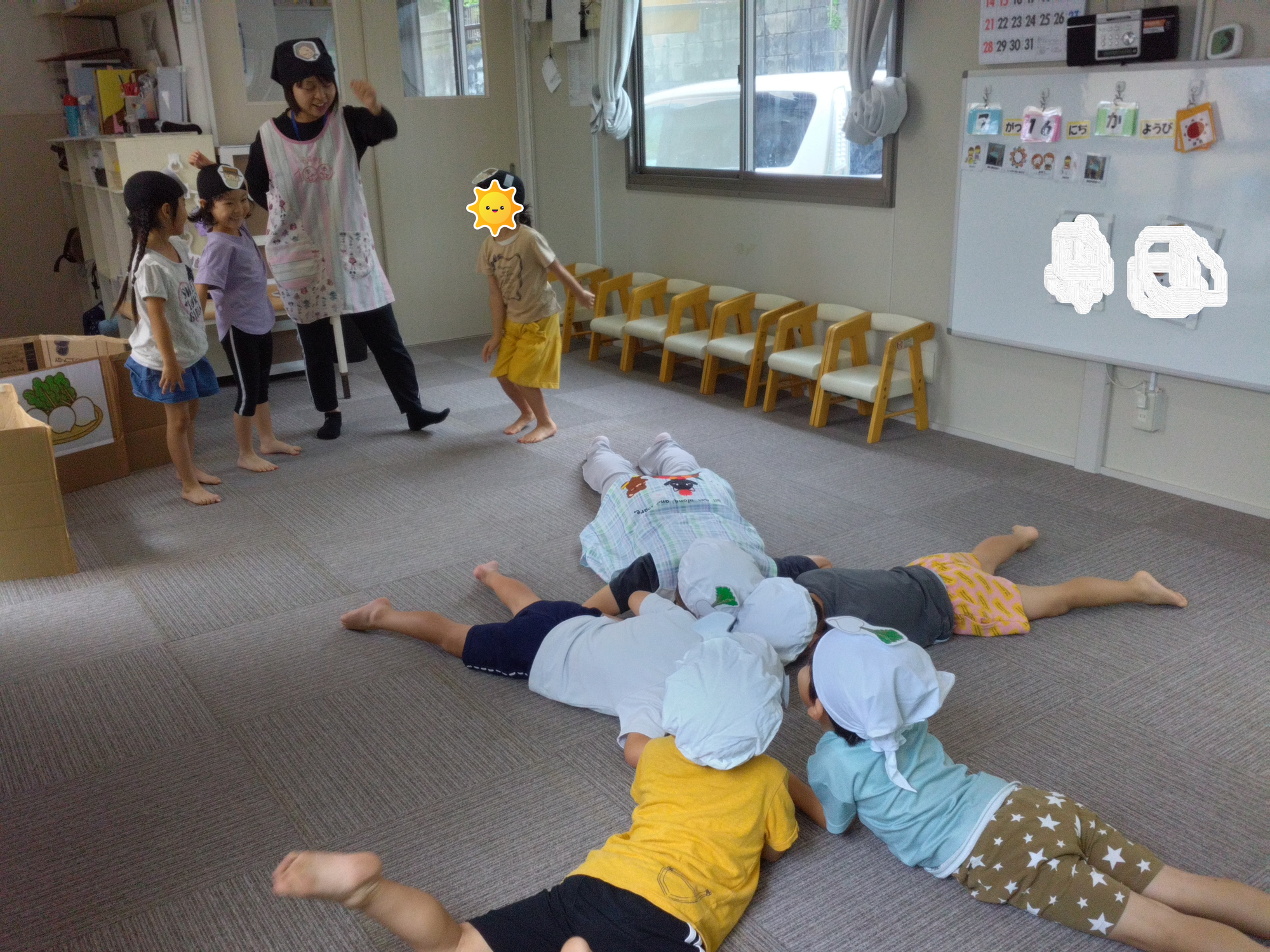 うんとこしょ！どっこいしょ！　かぶ抜きゲーム