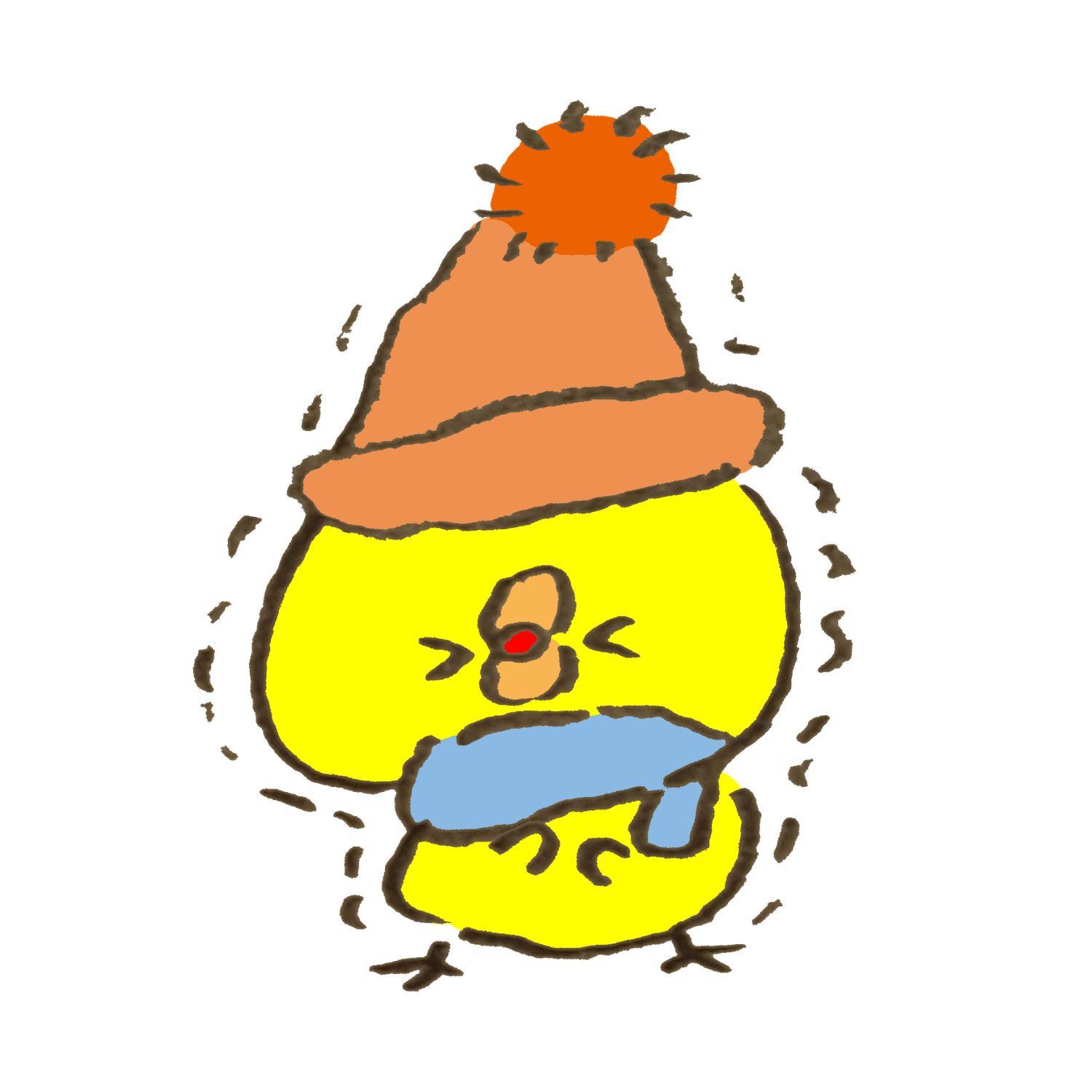 また寒くなっているじゃないか……。