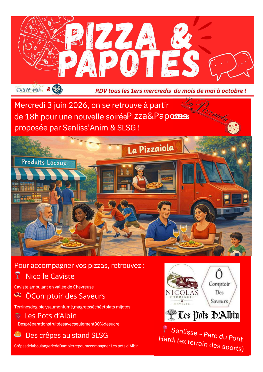 Pizza & Papotes revient le 3 juin !