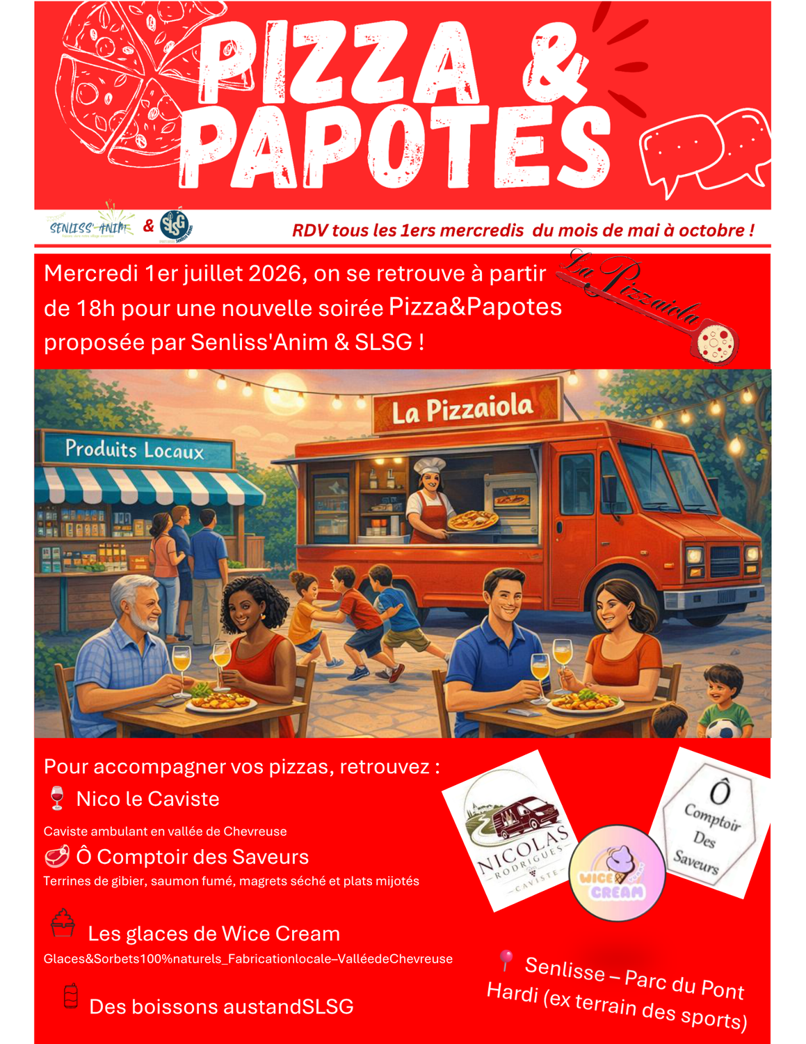 Pizza & Papotes revient le 1er juillet !