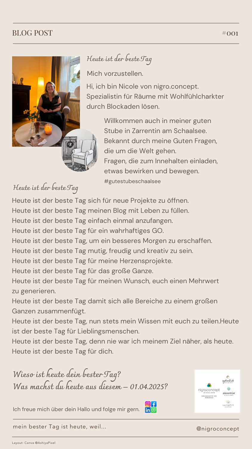 Heute ist der beste Tag... Teil 2