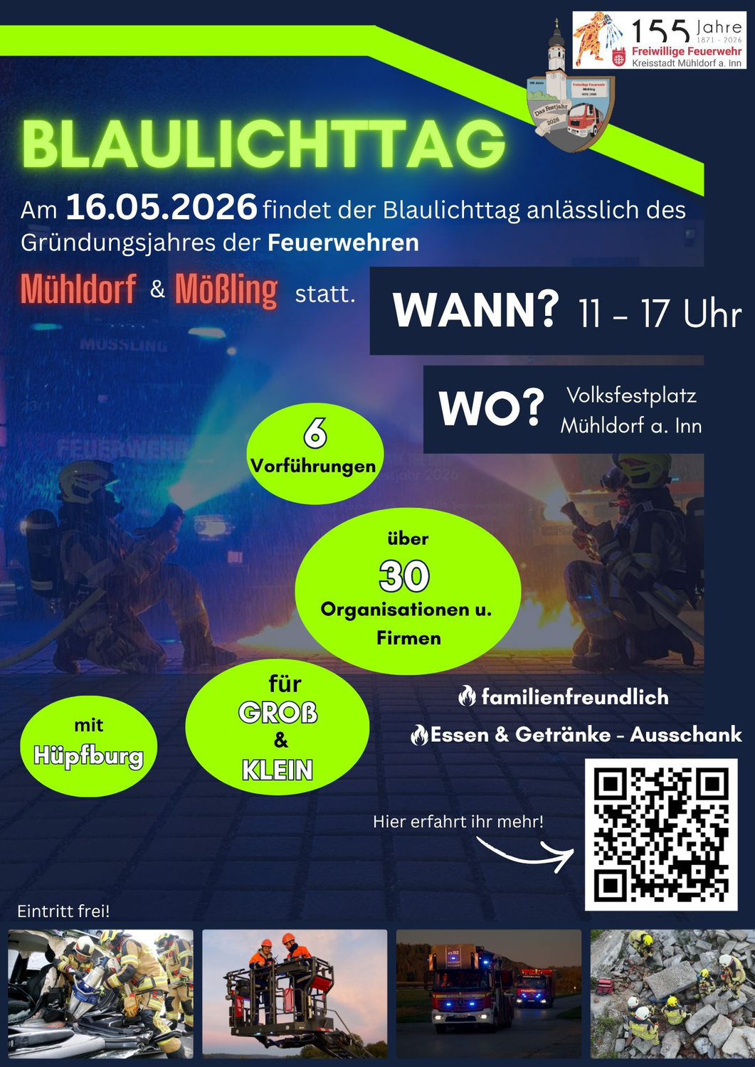 Blaulicht Tag Mühldorfer Wehren