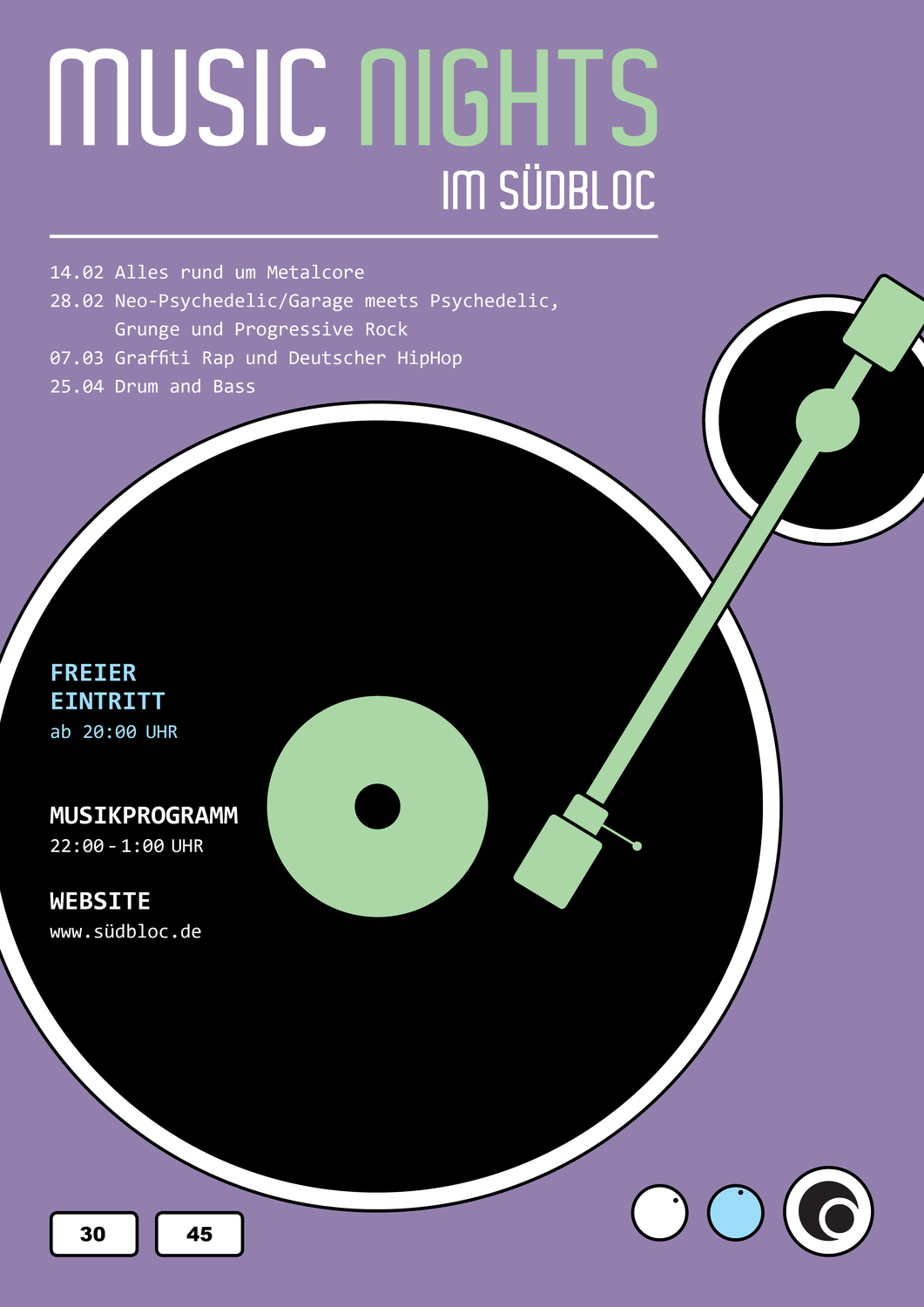 Music Nights im Südbloc
