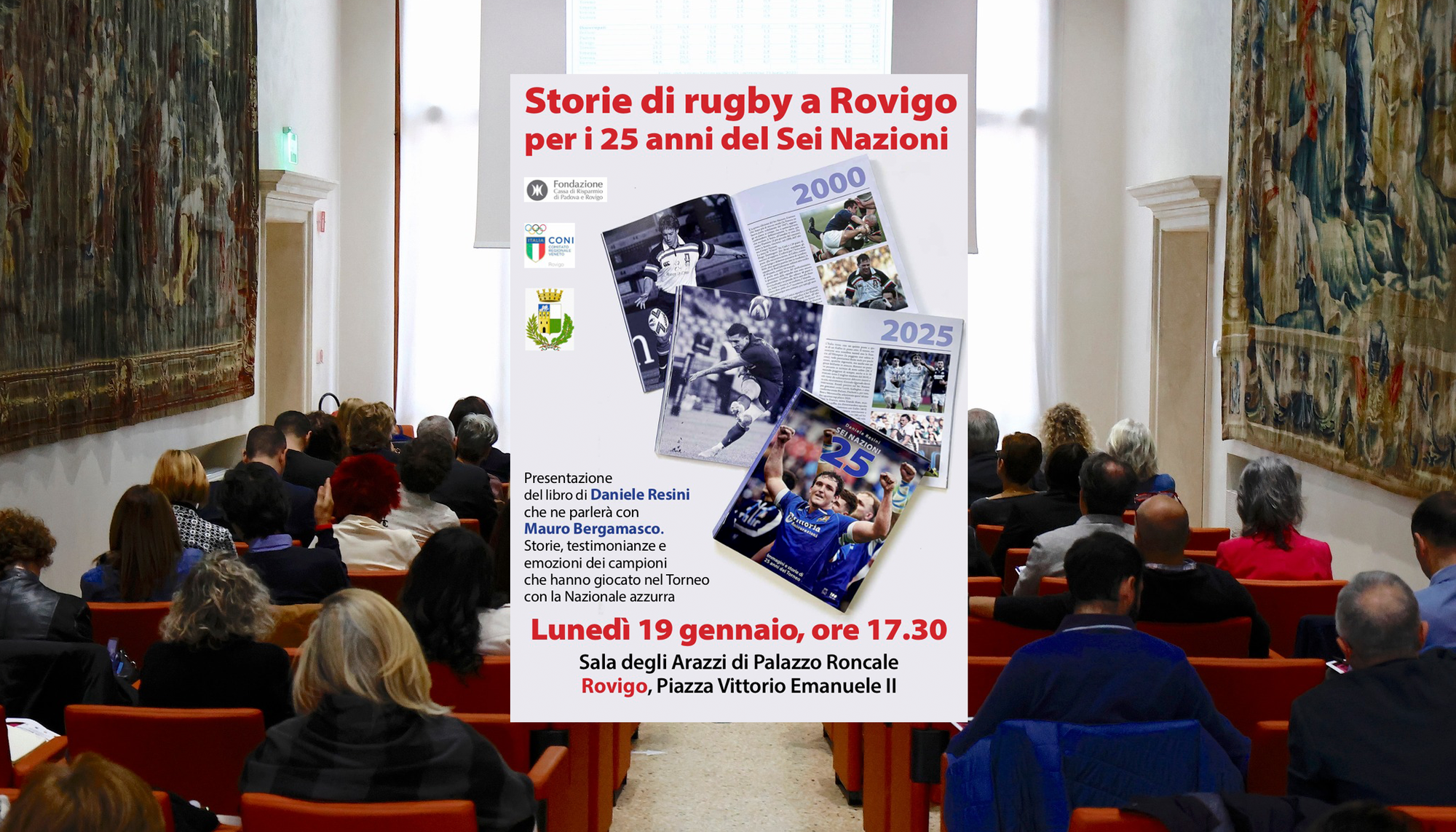 Presentazione del volume fotografico Sei Nazioni