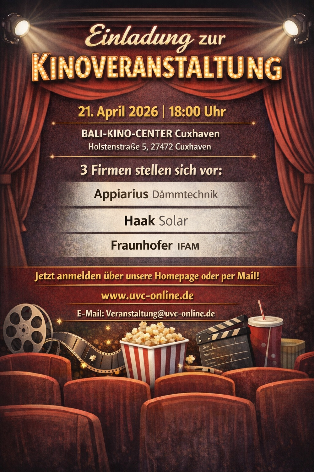 Kinoveranstaltung 21.04.2026