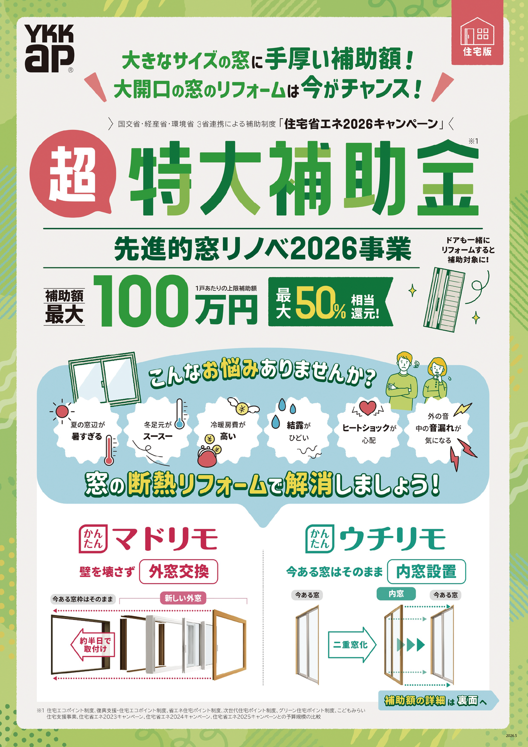 夏に向けた暑さ対策を