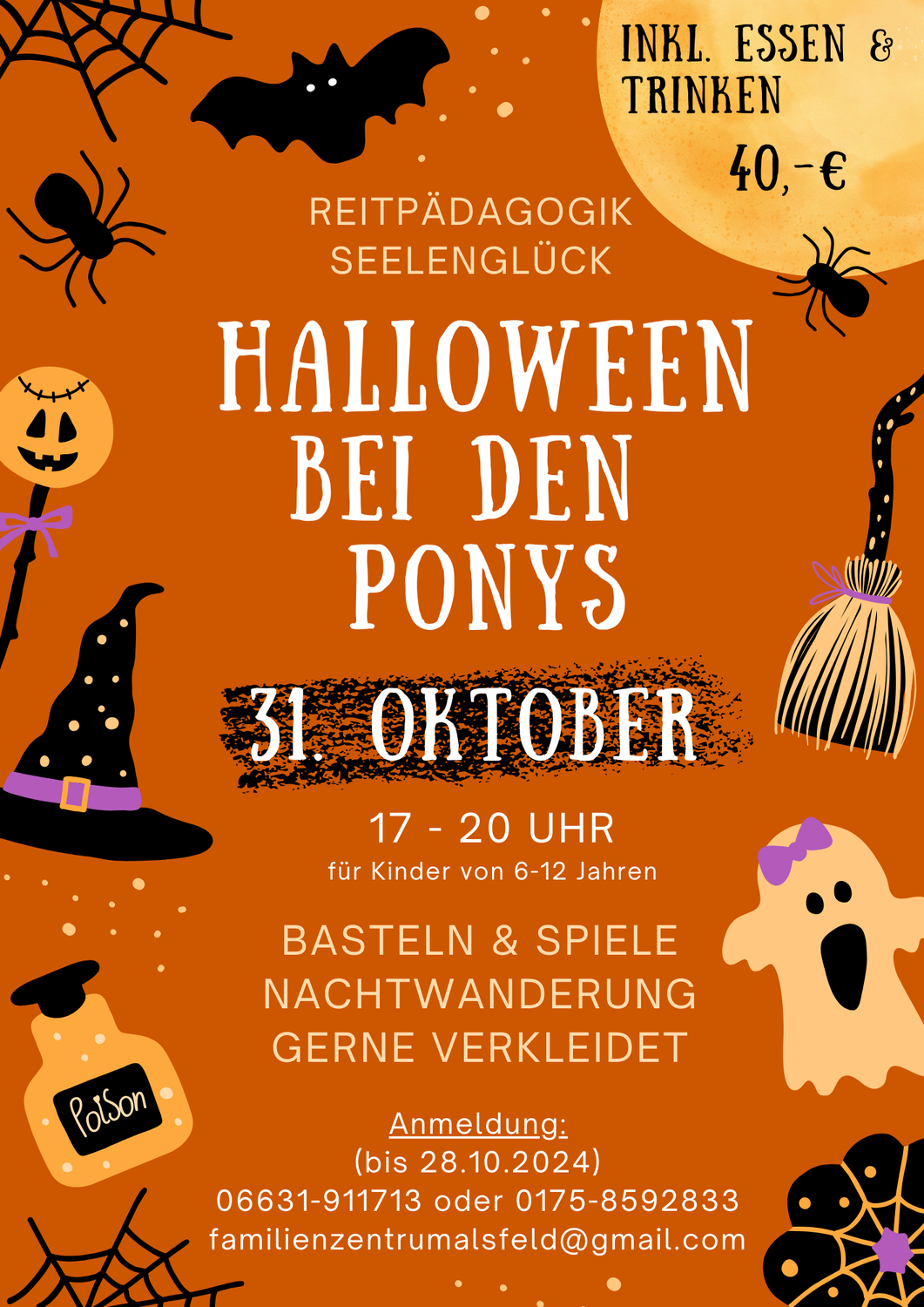 Halloween bei den Ponys