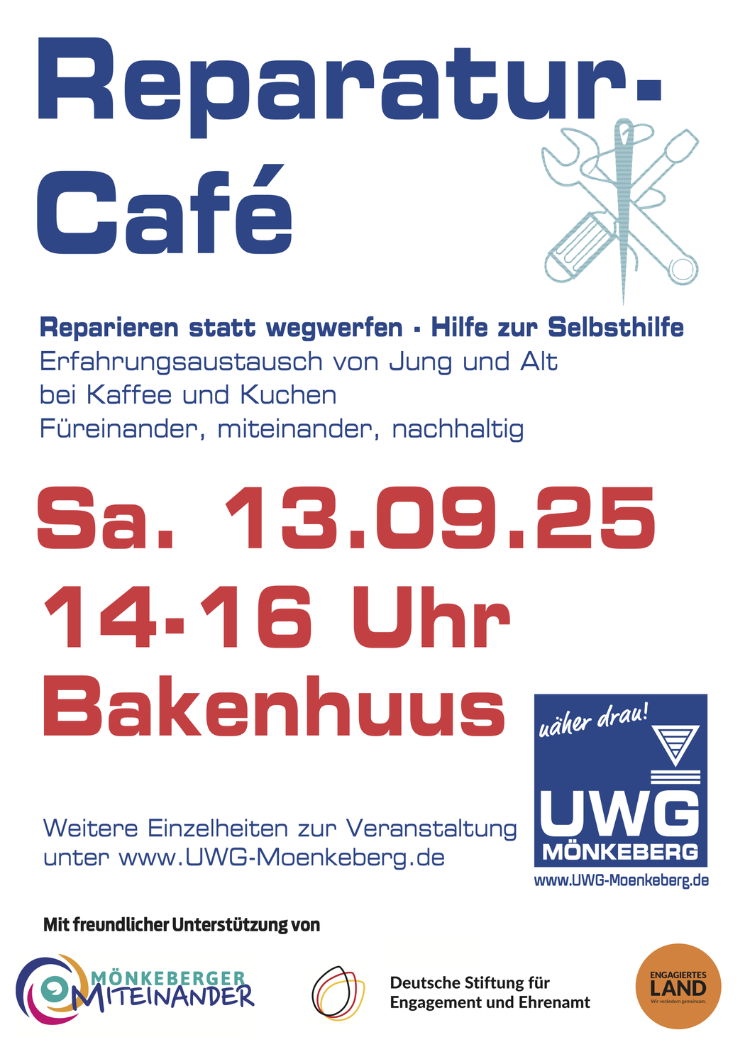 Reparatur Café 13.09.2025