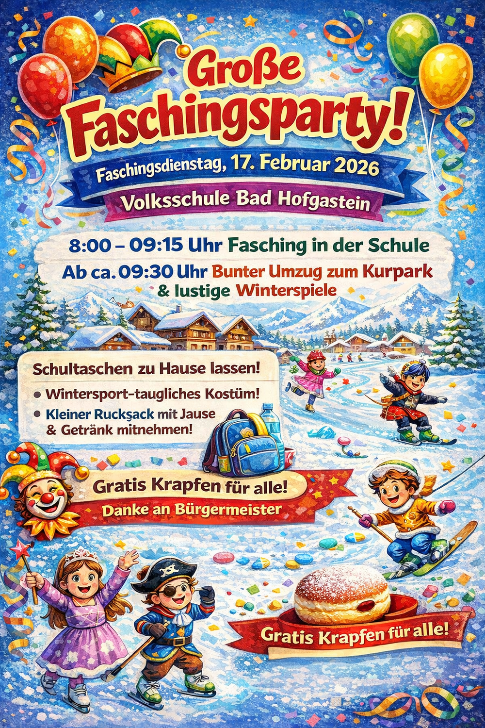 Fasching 2026 VS Bad Hofgastein