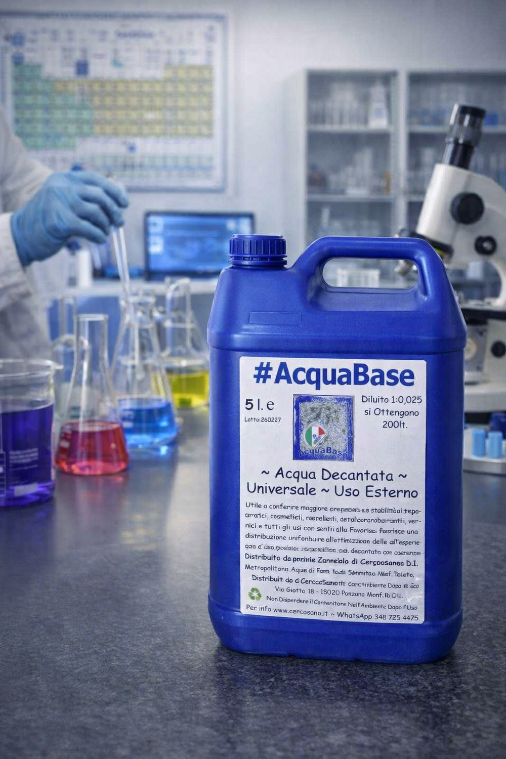 AcquaBase di Torino: una tecnologia non convenzionale per l’ottimizzazione fisica delle miscele acquose