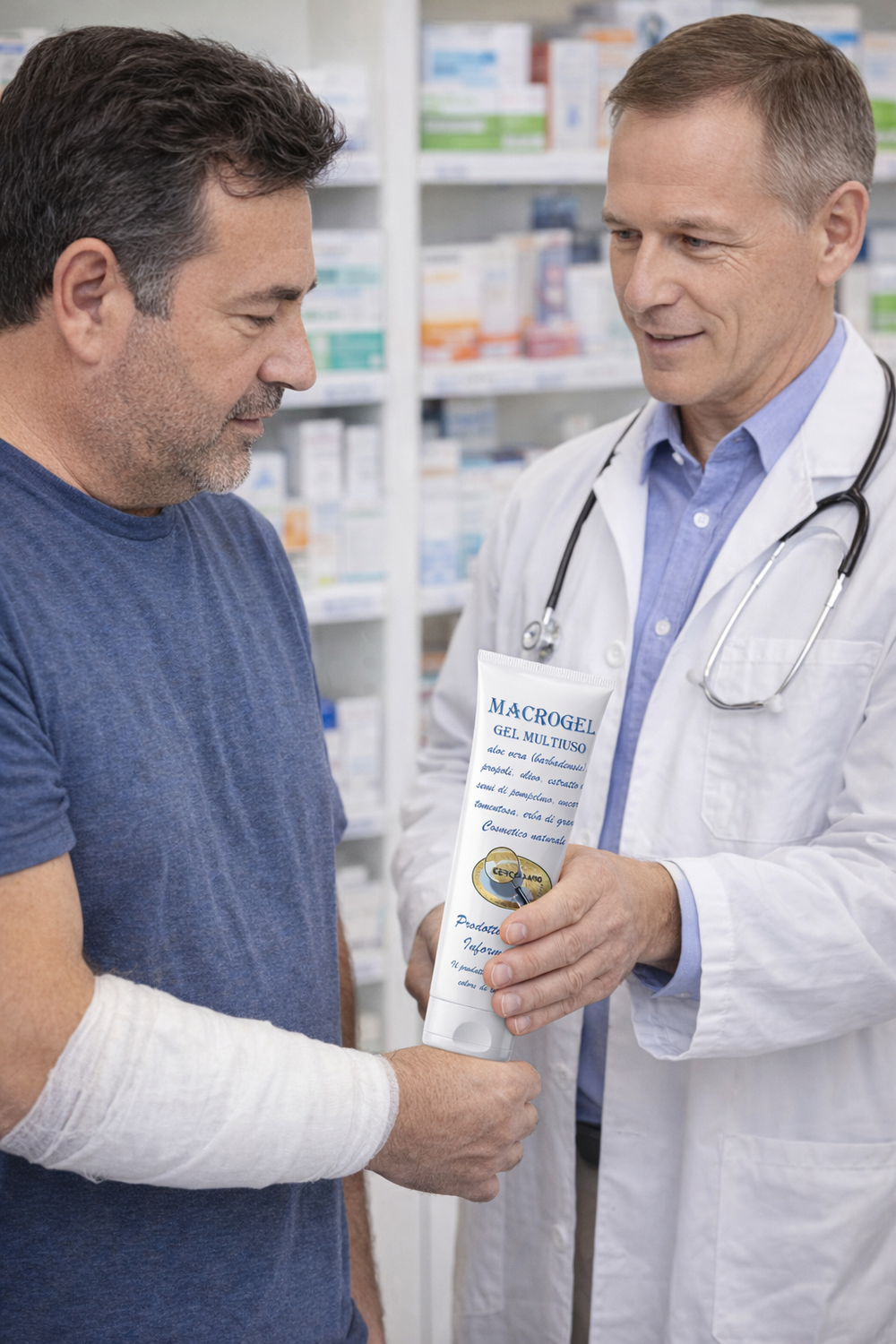 Macrogel: il supporto cosmetico dopo il primo soccorso
