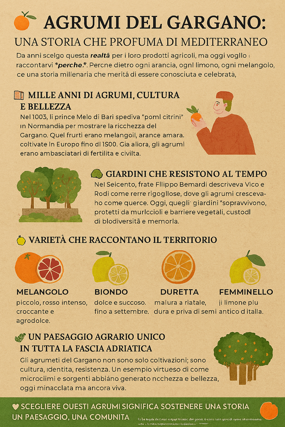 Agrumi Vecera! Agrumi del Gargano: una storia che profuma di Mediterraneo
