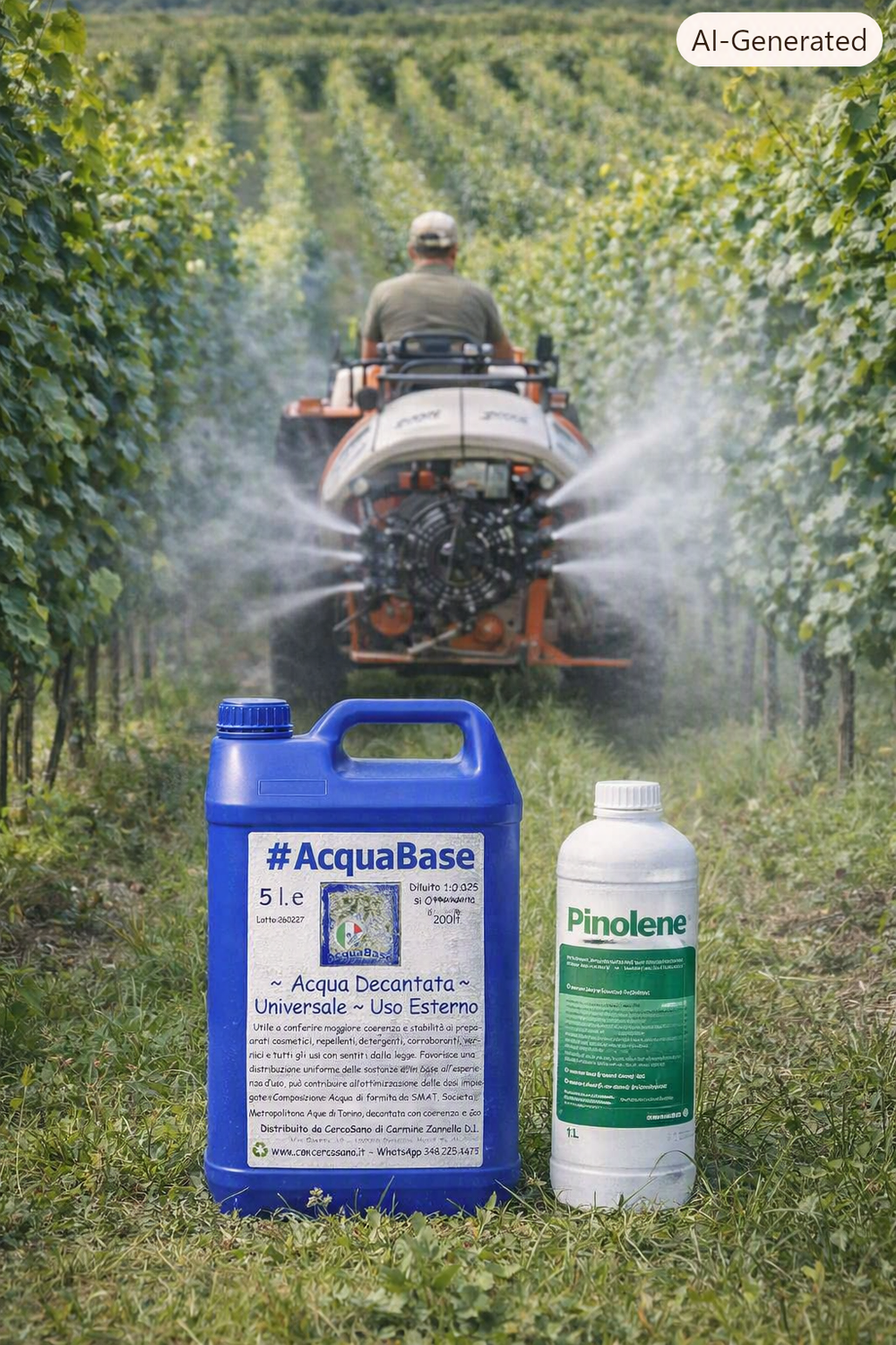Vigneti di montagna sotto stress: come migliorare la resilienza con miscele ben preparate e AcquaBase di Torino
