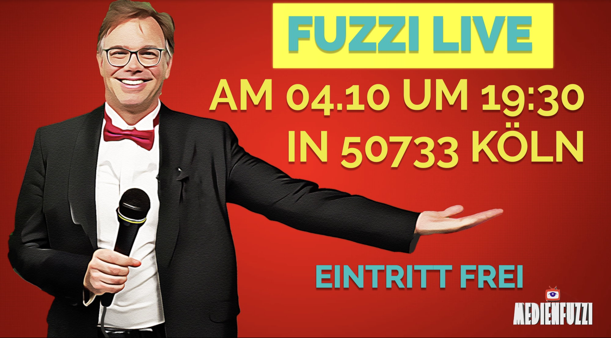 Der Fuzzi macht jetzt auch Comedy