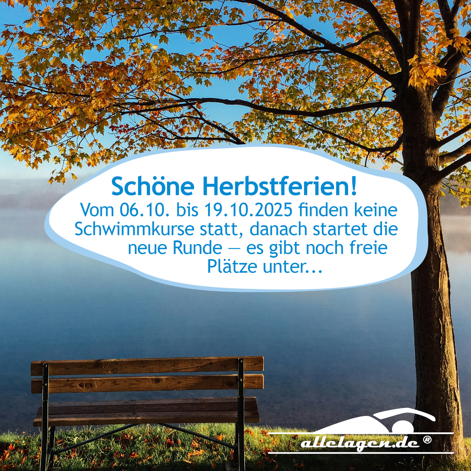 Herbstferien vom 06.-19.10.2025