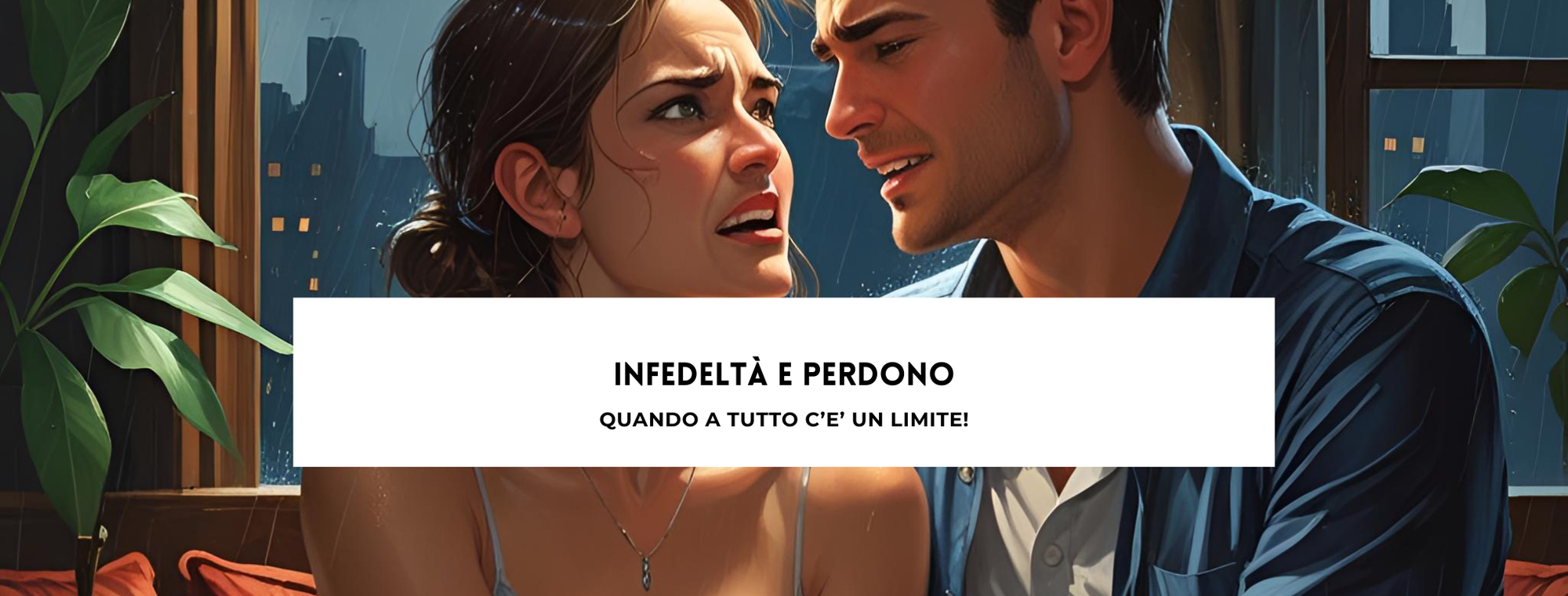 Infedeltà e perdono, quando a tutto c'è un limite!