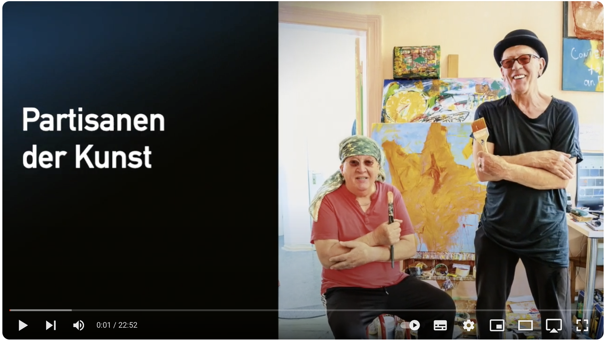 Zu Gast in Findorff im Atelier der »Partisanen der Kunst«