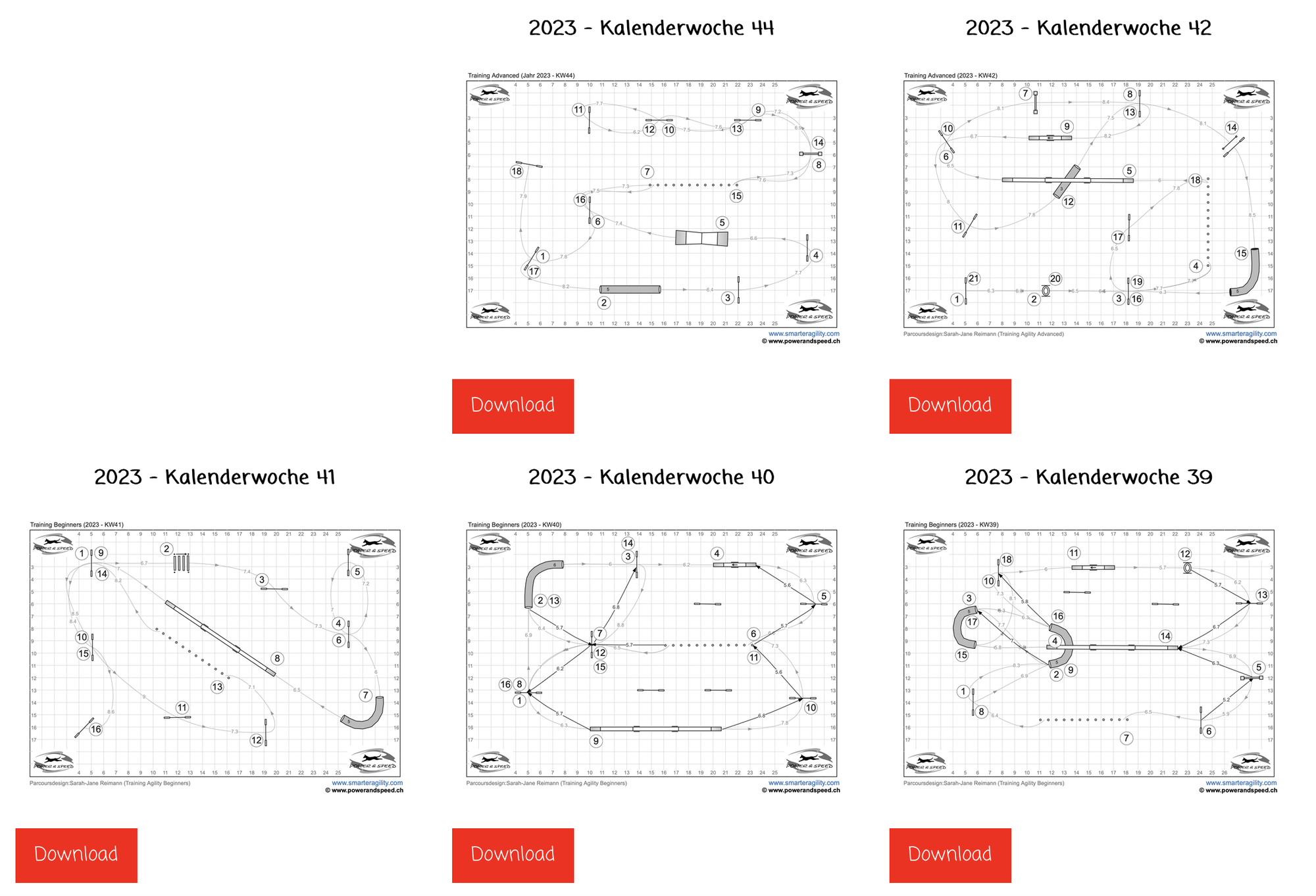 Neue Rubrik -> Parcours!