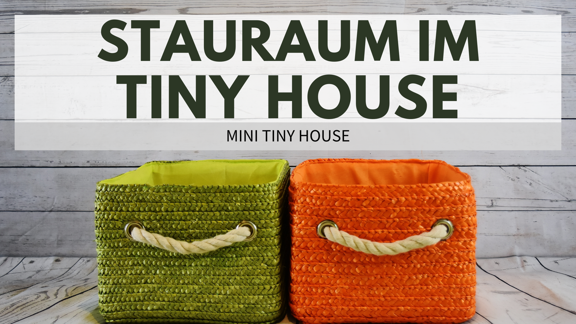 Tricks für den Stauraum im Tiny House