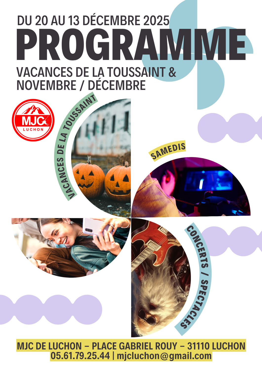 Programme d'animation Octobre -Décembre 2025