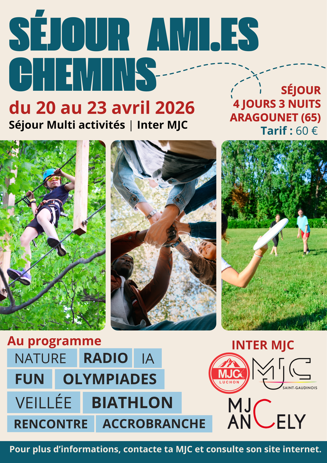 Séjour Ami.es Chemins 2026