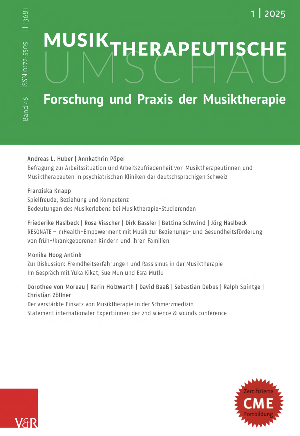 Mitwirkung eines Beitrags über Fremdheitserfahrungen und Rassismus in der Musiktherapie - Interview