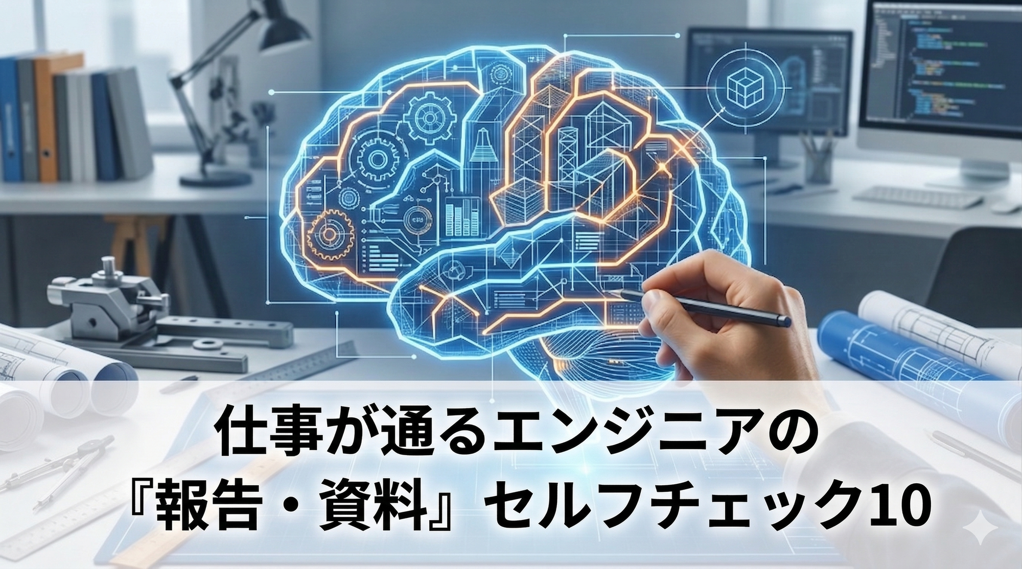無料配布：「仕事が通るエンジニアの『報告・資料』セルフチェック10」