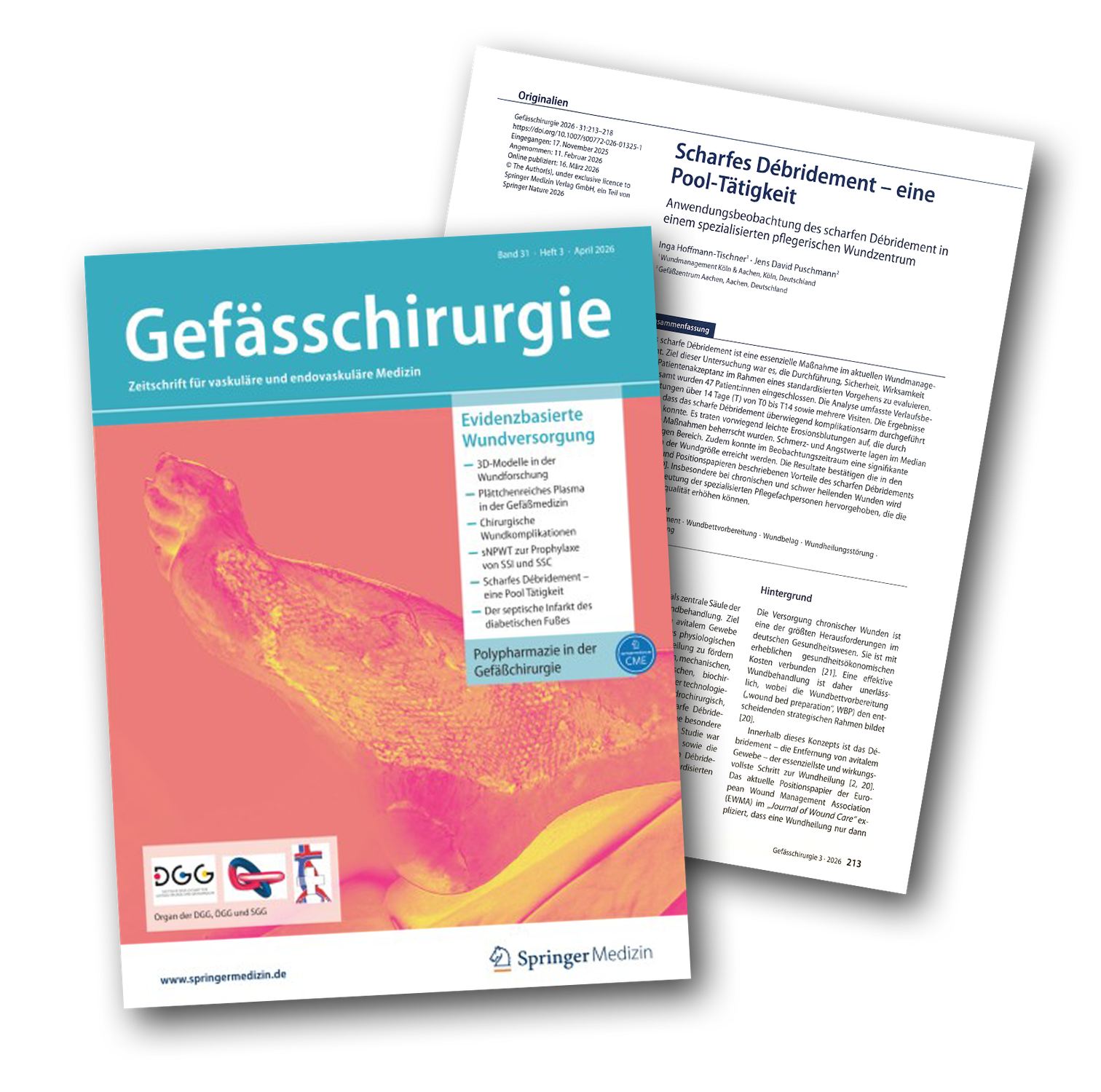 Scharfes Débridement – eine Pool-Tätigkeit