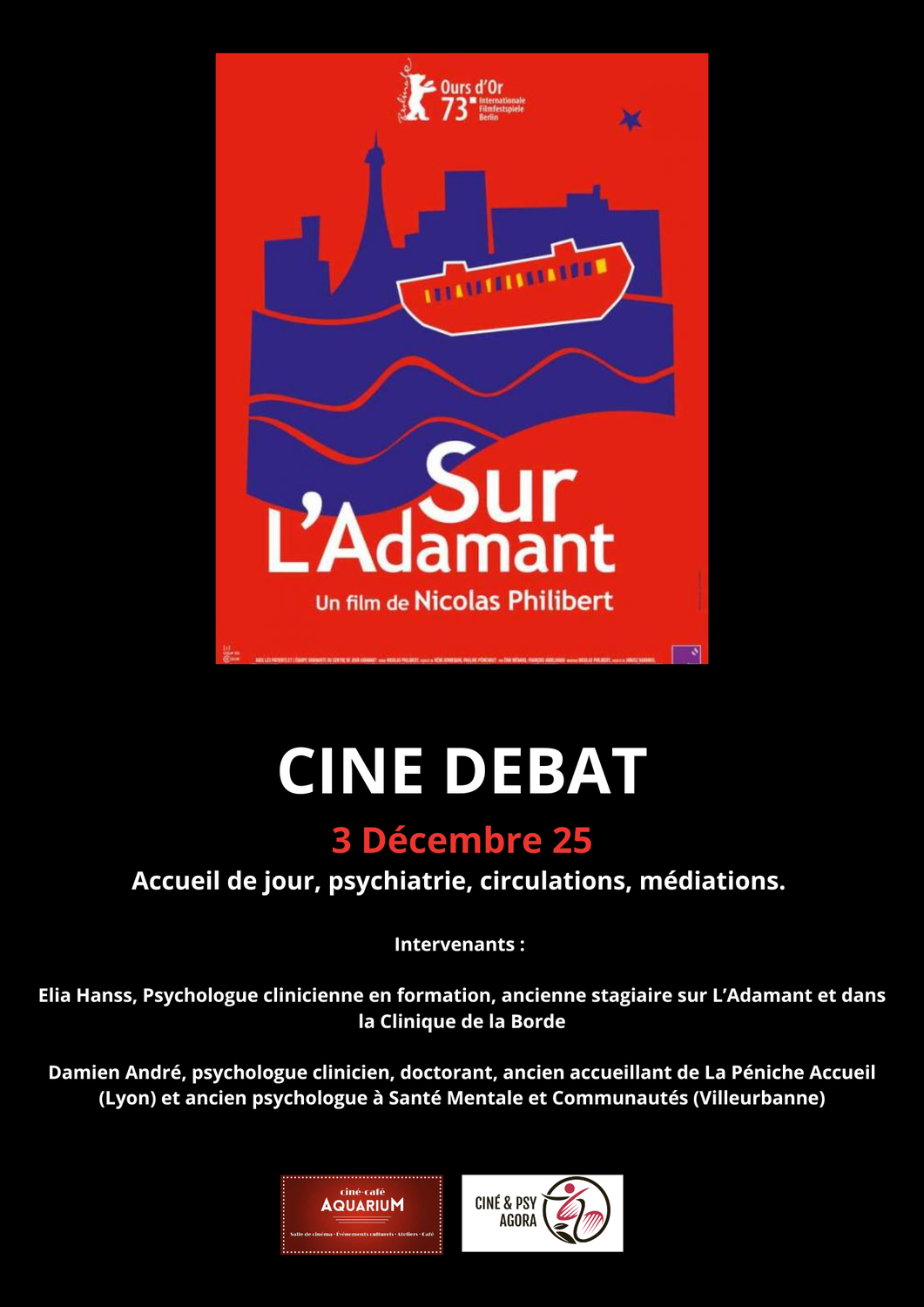 Sur le bord de l'Adamant