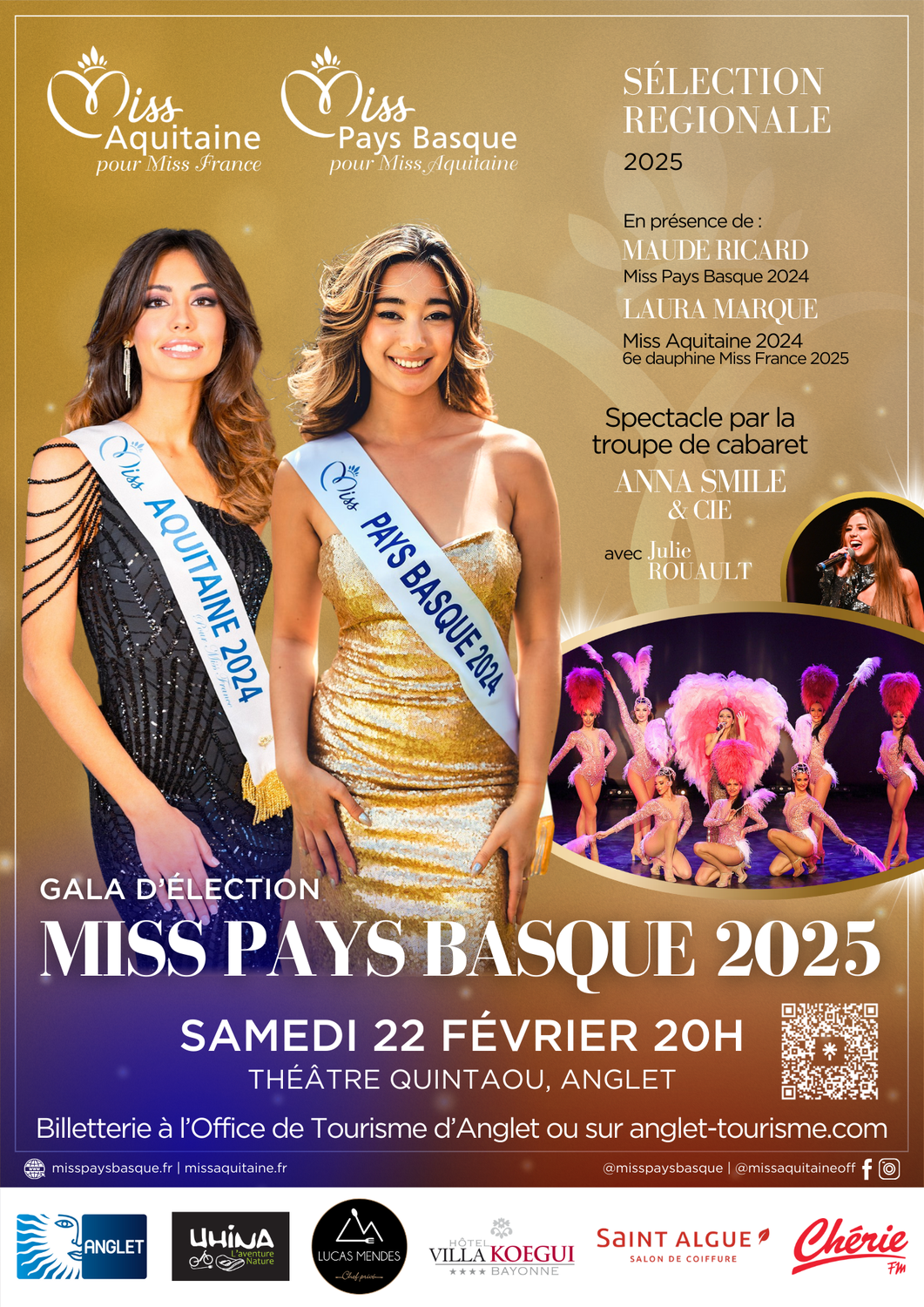 Gala d'élection de Miss Pays Basque 2025