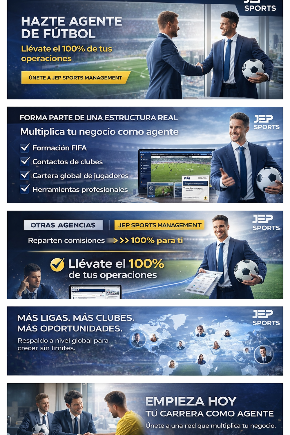 HAZTE AGENTE DE FÚTBOL Y MULTIPLICA TU NEGOCIO